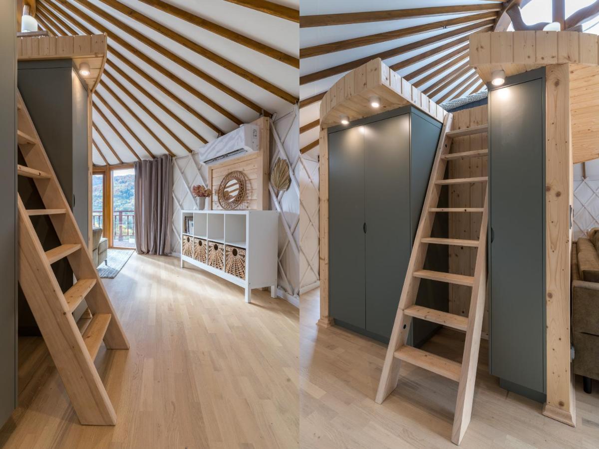 Gorski Glamping - Caloroczne Jurty Z Widokiem Tylmanowa Esterno foto